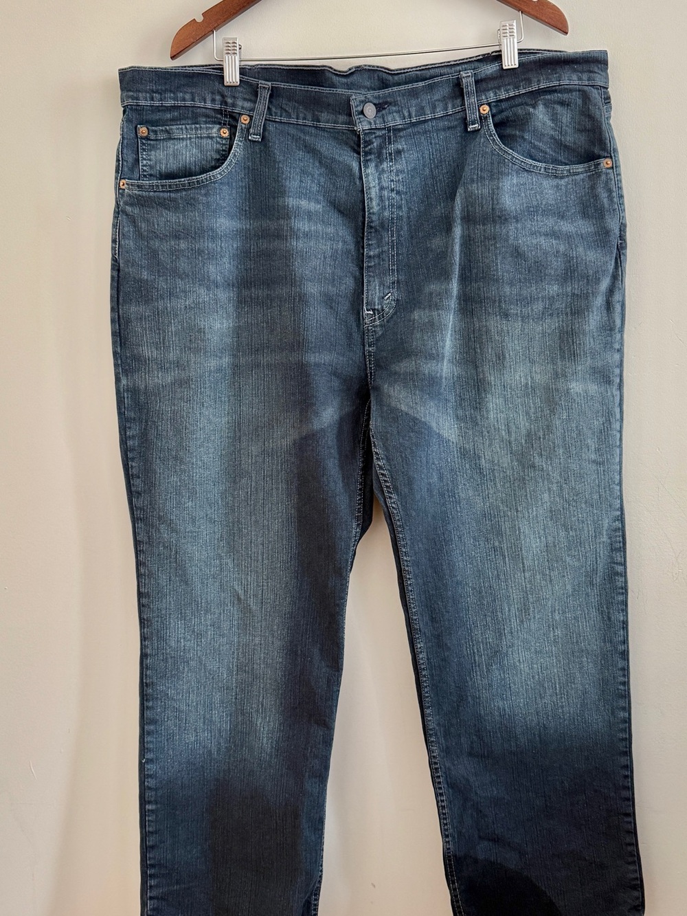 Levi's 559 Straight Fit Dark Blue Jeans 44/32